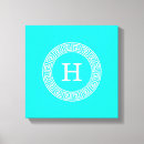 Zoek naar initial canvas prints Monogrammen