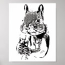 Zoek naar zwart wit dier posters Humor