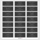 Zoek naar zwarte adresetiketten stickers Voor haar