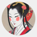 Zoek naar japanse geisha stickers Aziatisch