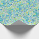 Zoek naar turquoise cadeaupapier Paisley
