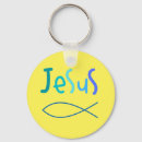 Zoek naar christelijke symbolen sleutelhangers Jesus