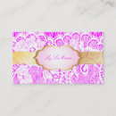 Zoek naar white lace visitekaartjes Vintage