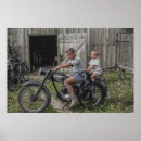 Zoek naar vintage motorfiets posters Voor hem