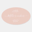 Zoek naar ovale stickers Handgeschreven