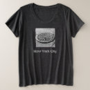 Zoek naar nyc dames tshirts Zwart wit