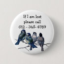 Zoek naar blauwe vogel buttons Voor kinderen