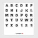 Zoek naar engelse tekst stickers Alfabet