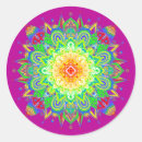 Zoek naar psychedelic mandala stickers Spiritueel