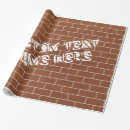Zoek naar bricks cadeaupapier Bruin