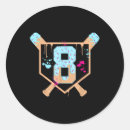 Zoek naar honkbal verjaardag stickers Nummer