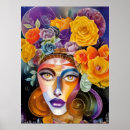 Zoek naar kubisme kunst Vrouw