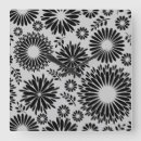 Zoek naar bloemen zwart wit kunst Bloempatroon
