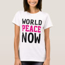 Zoek naar peace dames tshirts Wereld