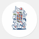 Zoek naar speelkaart stickers Koningin