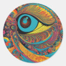 Zoek naar psychedelic stickers Hippie