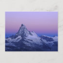Zoek naar zwitserse alpen briefkaarten Matterhorn
