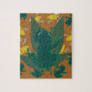 Zoek naar gele strepen puzzels Groen