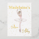 Zoek naar pink tutu uitnodigingen Goud