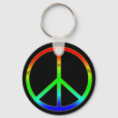 Zoek naar peace sign sleutelhangers Groovy