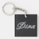 Zoek naar het bling sleutelhangers Diva