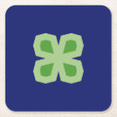 Zoek naar klaver onderzetters Gelukscharme