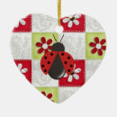 Zoek naar ladybug ornamenten Santa