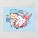 Zoek naar tandarts briefkaarten Illustratie