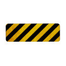 Zoek naar voorzichtigheid etiketten Aangepast