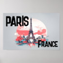 Zoek naar parijs frankrijk posters Rood