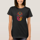 Zoek naar suiker schedel tshirts Illustratie
