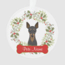 Zoek naar miniature pinscher ornamenten Puppy