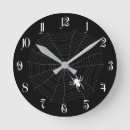 Zoek naar spiderweb klokken Halloween
