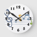 Zoek naar kleurrijke muzieknoten kunst Muzikant