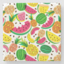 Zoek naar bananen onderzetters Tropische vruchten