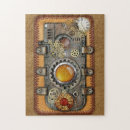 Zoek naar uurwerk puzzels Steampunk