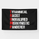 Zoek naar anti trump spandoeken Politiek