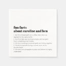 Zoek naar bruidegom servetten Zwart wit