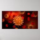 Zoek naar bacteriën posters Cellen