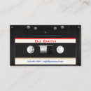 Zoek naar cassette visitekaartjes Tape