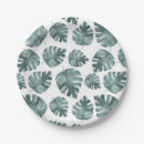 Zoek naar monstera blad borden Groen