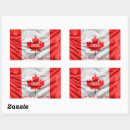 Zoek naar canada vlag stickers Rood en wit