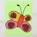 Zoek naar vlinders flyers Roze
