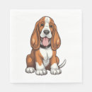 Zoek naar basset hond servetten Wolf