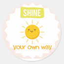 Zoek naar positiviteit stickers Aanmoediging