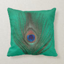 Zoek naar pauw veren kussens Fotografie
