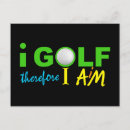 Zoek naar grappig golf briefkaarten Sport