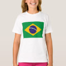 Zoek naar bandeira tshirts Vlag van brazilië