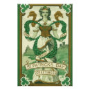 Zoek naar vintage klaver posters Groen en goud