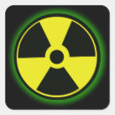 Zoek naar nucleaire stickers Gevaar